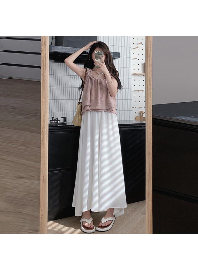 Culottes Women's Clothing Spring Women's New Arrival Yamamoto Pants Summer Thin Solid Color Women's Dape Casual Pants Wide Leg Pants 