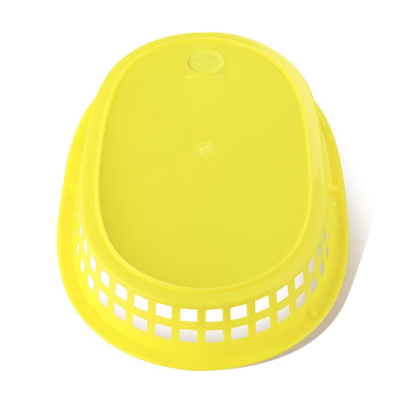 New Star Foodservice 44089 Fast Food Baskets, 10.5 x 7 Inch, Set of 12, Yellow - Image 5