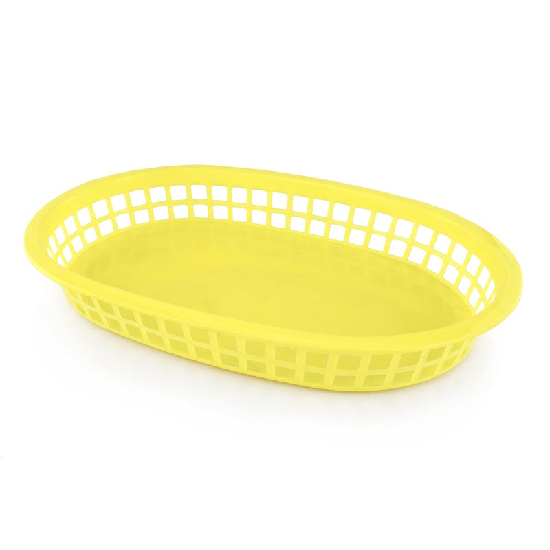New Star Foodservice 44089 Fast Food Baskets, 10.5 x 7 Inch, Set of 12, Yellow - Image 2