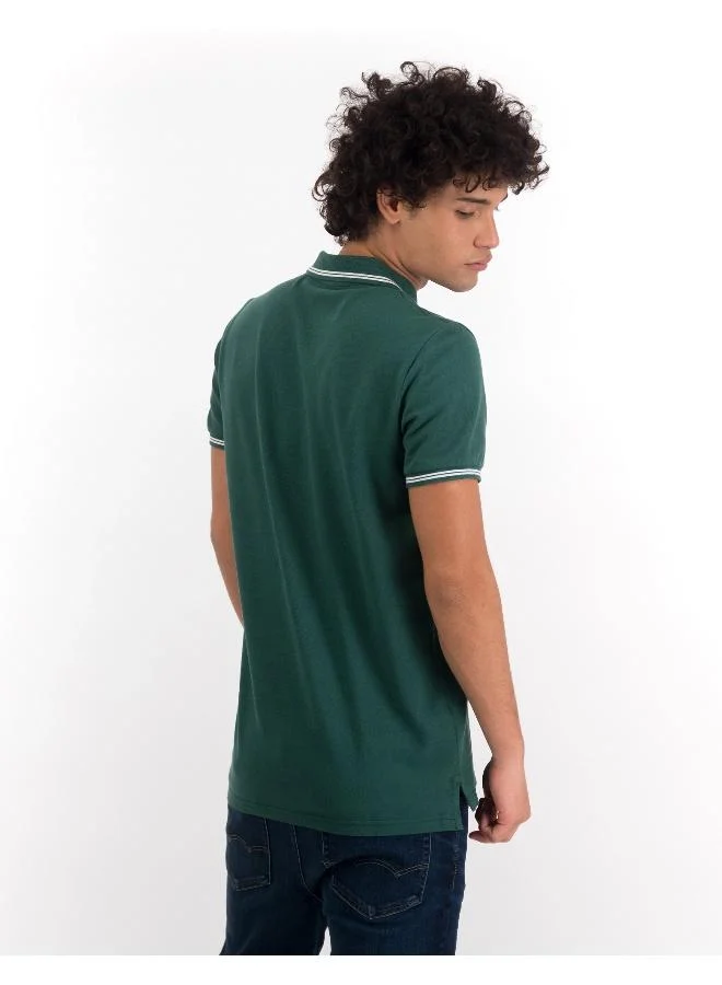American Eagle AE Slim Fit Pique Polo Shirt