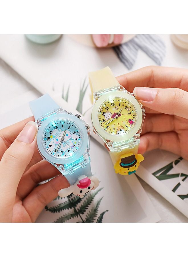4 Pcs Kids Watches,3D Lovely Cartoon Digital Sport Watch Silicone Wristwatches Best Gift for 3-11 Year Old Girls Boys,Time Teaching Easy to Read Time Clearly at Night  - Image 3