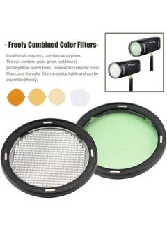 Godox Godox AK-R1 Flash Accessory Kit – Magnetic Light Modifiers for V1, AD100Pro, AD200Pro with H200R – Round Head Flash Kit for Studio & Photography Lighting  - Image 5