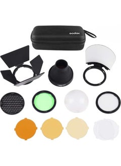 Godox Godox AK-R1 Flash Accessory Kit – Magnetic Light Modifiers for V1, AD100Pro, AD200Pro with H200R – Round Head Flash Kit for Studio & Photography Lighting  - Image 1
