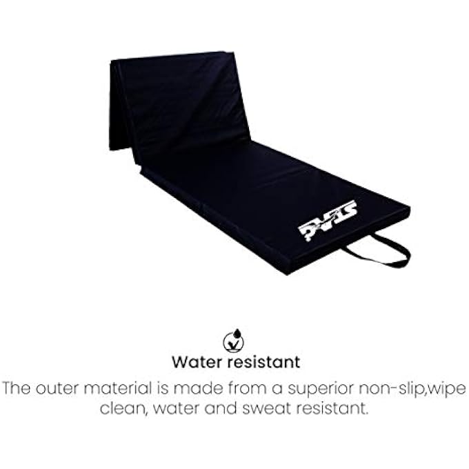 STAG Multi-Purpose Foldable Fitness Mat 180 Cm X 60 Cm X 30 Mm | Use As Tumbling Mat, Gymnastics Mat, Crash Pad | Thick Foam | For Both Men And Women - Image 4