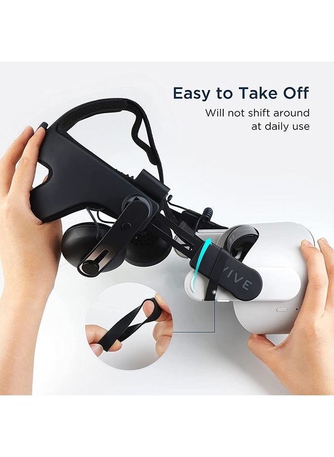 KIWI design Deluxe Audio Strap Adapter Kit for META Quest 2  - Image 3
