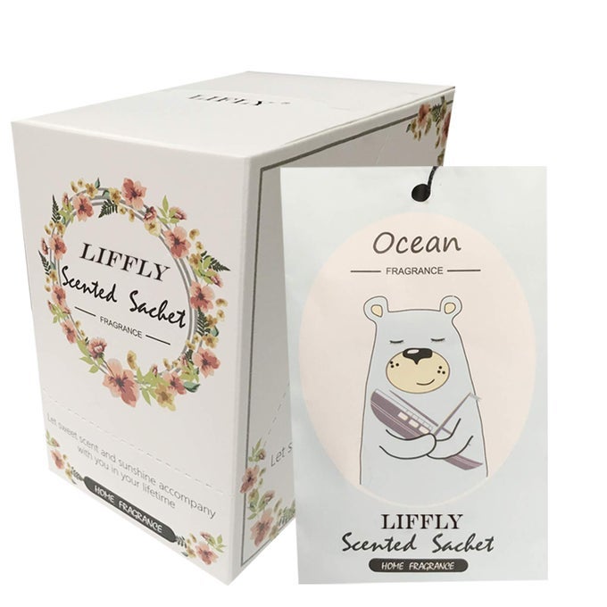 14 PACKS OCEAN SCENTED SACHETS BAG FOR DRAWER AND CLOSET XMAS GIFT 15 SCENTS OPTIONAL