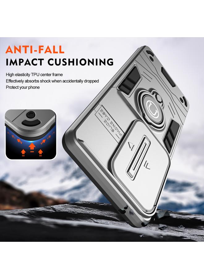 S-TOP Case For OPPO A59 5G Camshield Ring Holder Phone Case - Image 4