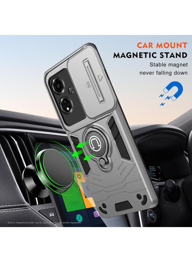 S-TOP Case For OPPO A59 5G Camshield Ring Holder Phone Case - Image 5