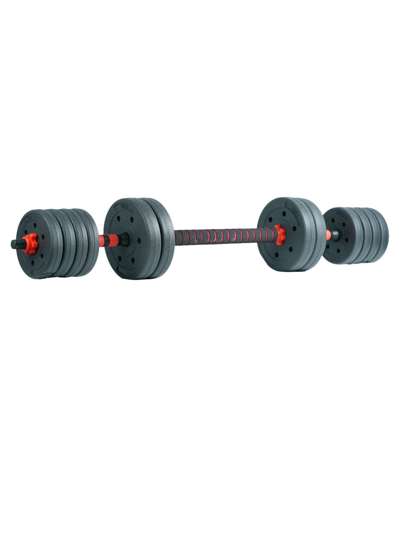 AXOX Fitness 20 Kg Vinyl 2 In 1 Weight Set - Image 1