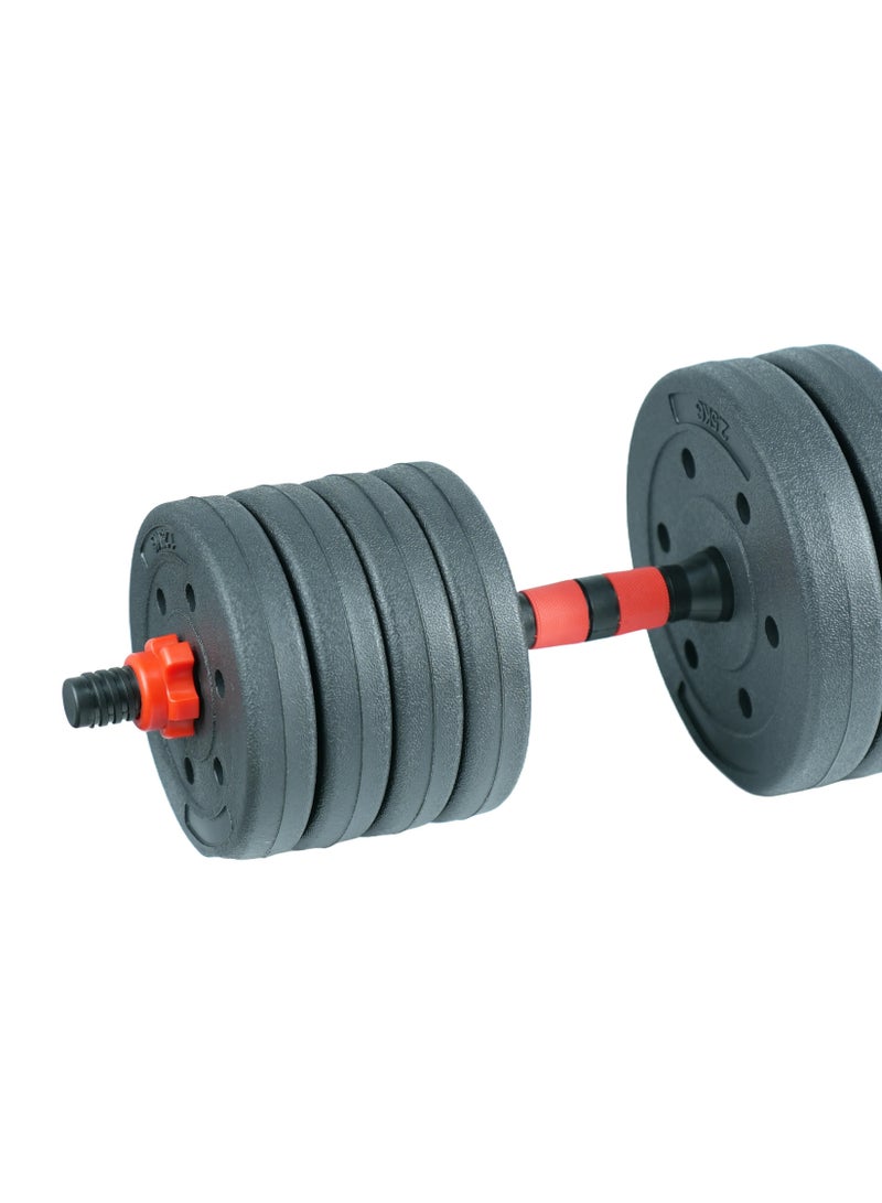AXOX Fitness 20 Kg Vinyl 2 In 1 Weight Set - Image 3