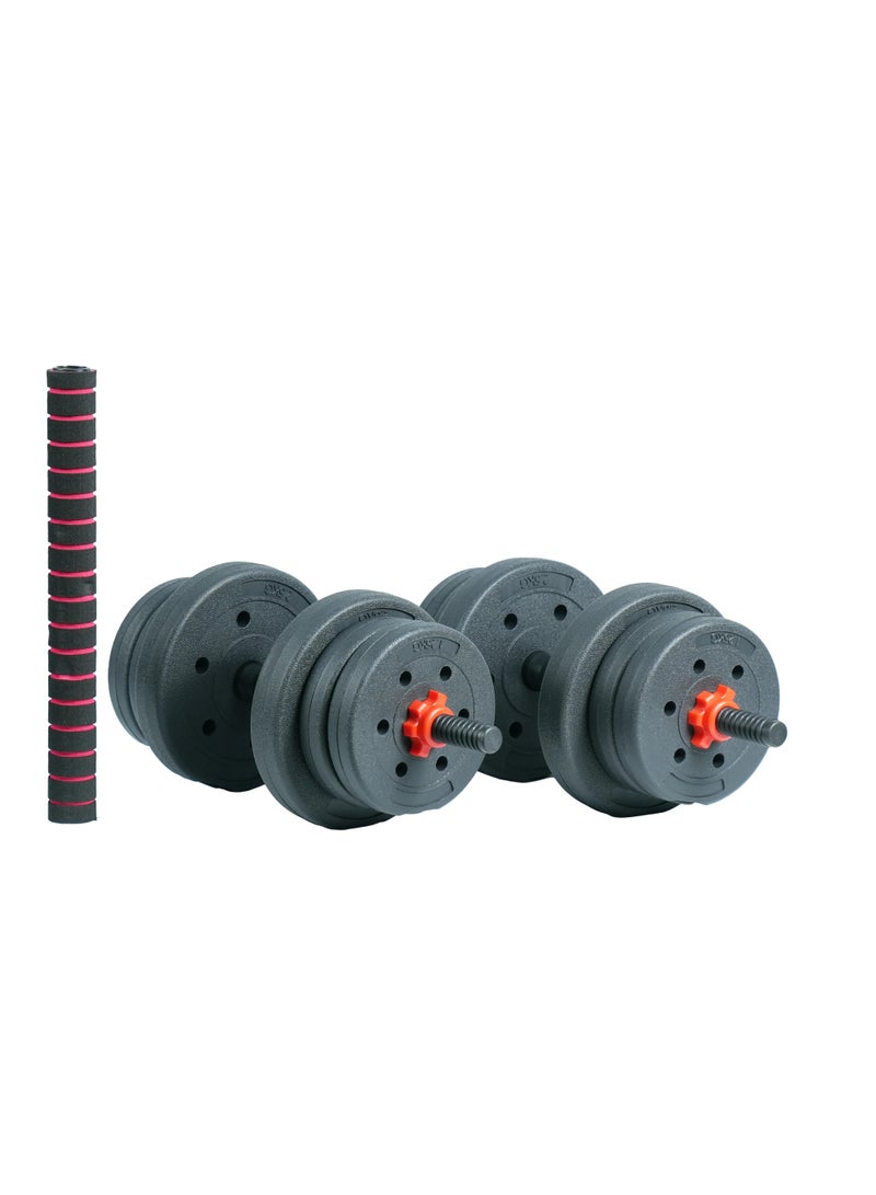 AXOX Fitness 20 Kg Vinyl 2 In 1 Weight Set - Image 5