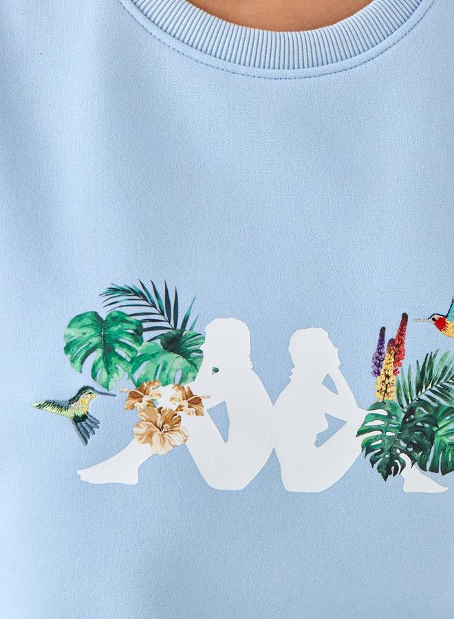 Kappa Women Tropical Print Sweatshirt - Image 3
