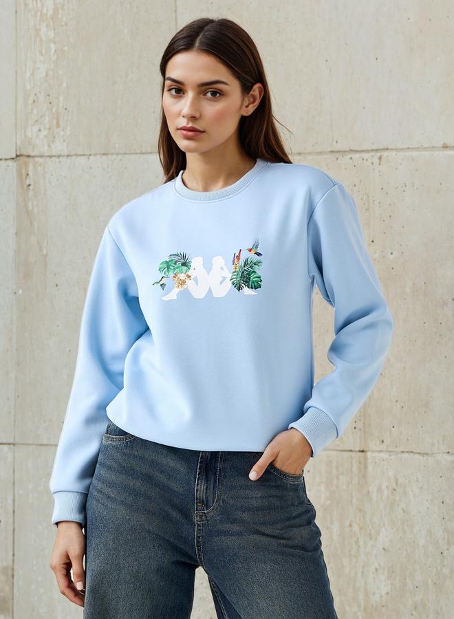 Kappa Women Tropical Print Sweatshirt - Image 1