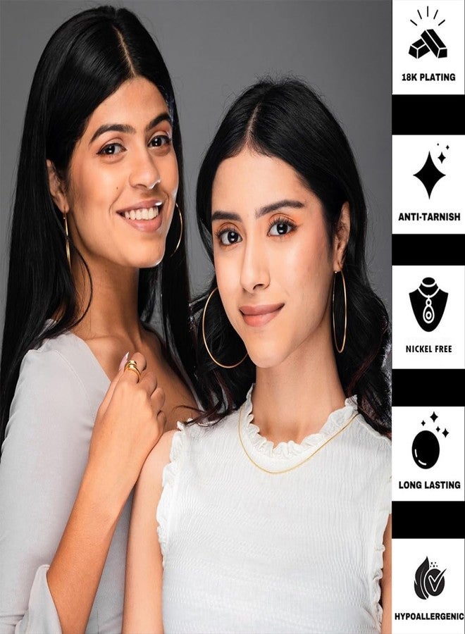 Aaishwarya Baroque Style Brass 18K Gold-Plated Pearl Earrings with Elegant Shell drop Beads Ear Buckle for Women & Girls - Image 5