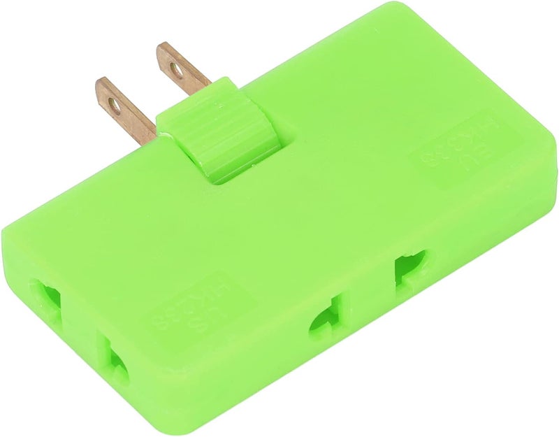 Plug Adapter Converter Compact 180° Rotation Travel Power for Worldwide Use (Green) - Image 3