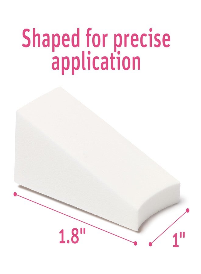 Medline Simply Soft Premium Beauty Wedges, 192 Count, Blend & Smooth Cosmetics, Precise Edges, For Makeup Application or Removal, Foundation, Blush, Eye Shadow, Latex-Free Skin Care - Image 2