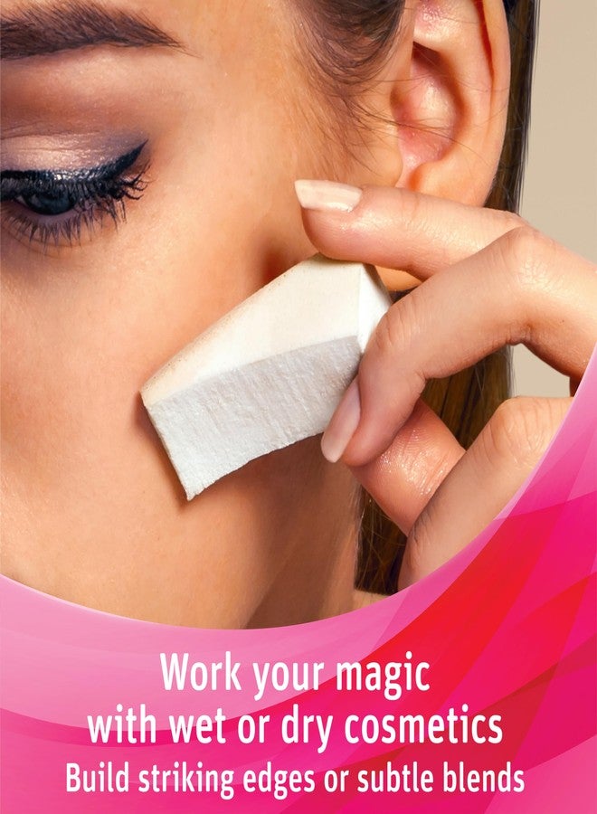 Medline Simply Soft Premium Beauty Wedges, 192 Count, Blend & Smooth Cosmetics, Precise Edges, For Makeup Application or Removal, Foundation, Blush, Eye Shadow, Latex-Free Skin Care - Image 4