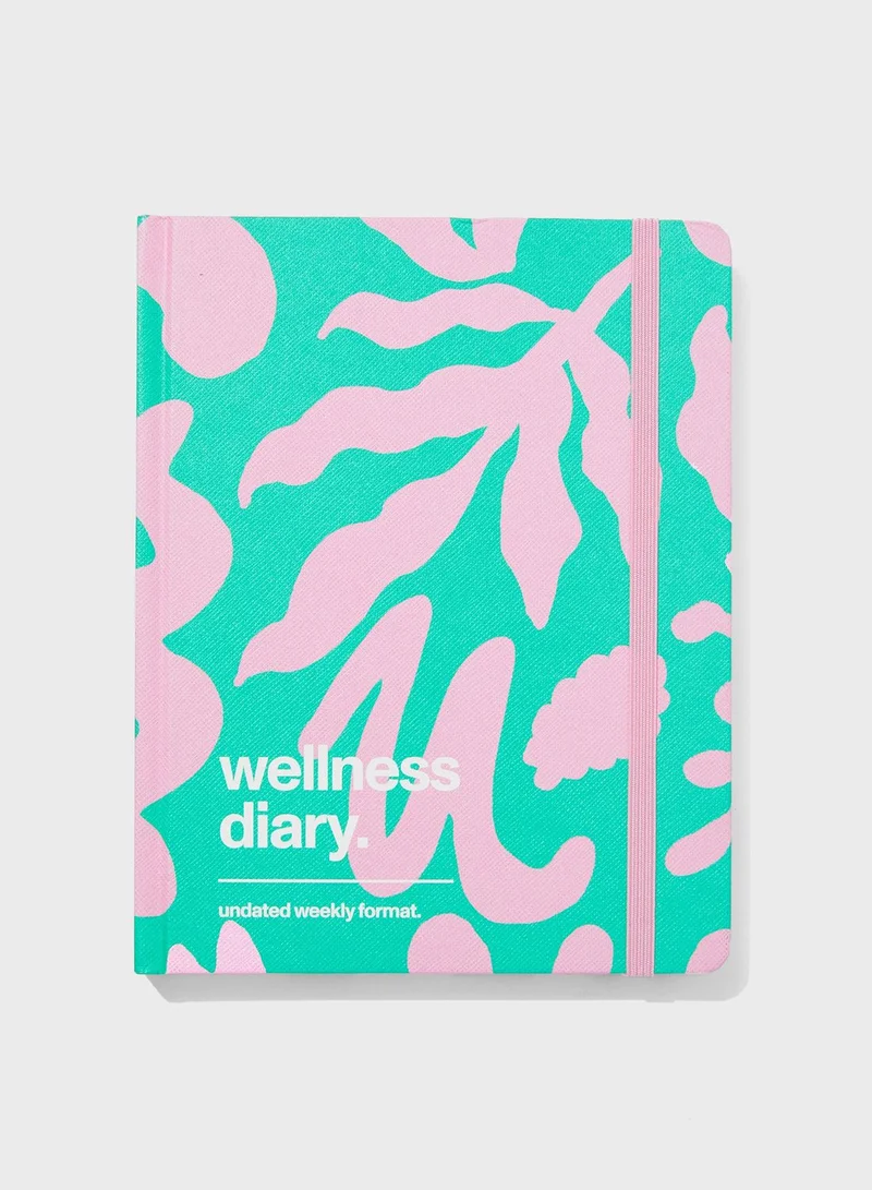Typo Small Undated Wellness Diary