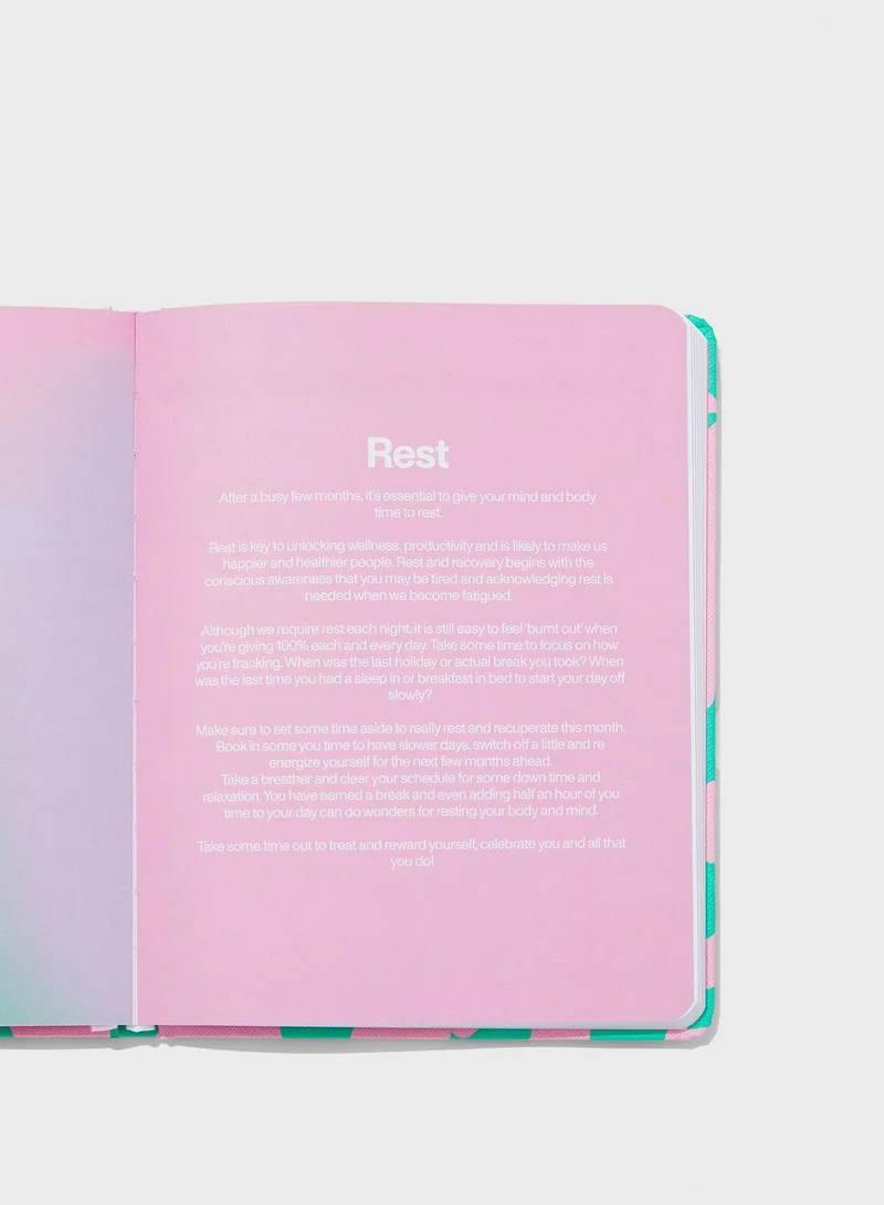 Typo Small Undated Wellness Diary