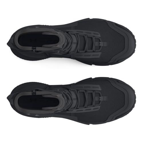 Under Armour Men's Charged Valsetz Zip, (001) Black/Black/Jet Gray, 6.5, US - Image 3
