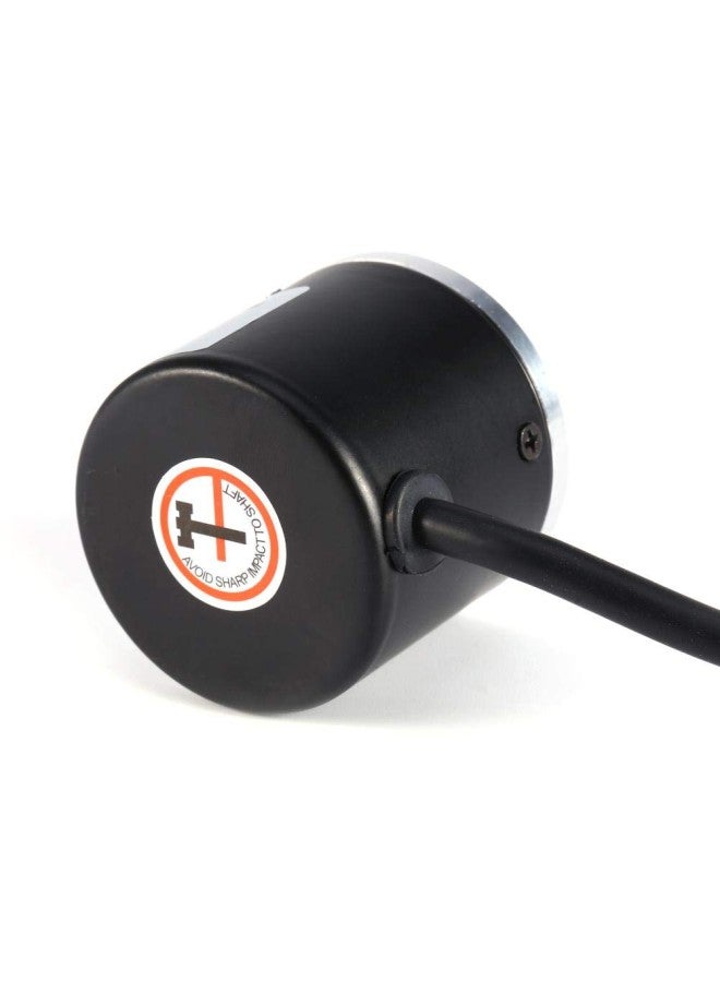 Rotary Encoder, 600P/R Photoelectric Incremental Rotary Encoder 5V-24V AB 2-Phases Wide Voltage Power Supply 6mm Shaft - Image 5