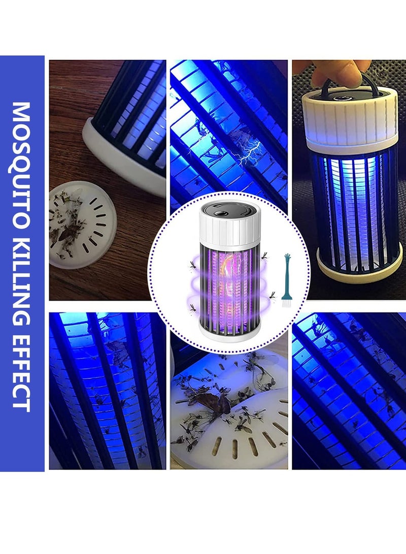 SOLARAE Mosquito Killer Lamp, Portable Usb Electric Mosquito Control, Hanging Uv Indoor And Outdoor Bug Zapper, For Trap Fly Insect In Bedroom Office Garden Camping - Image 5
