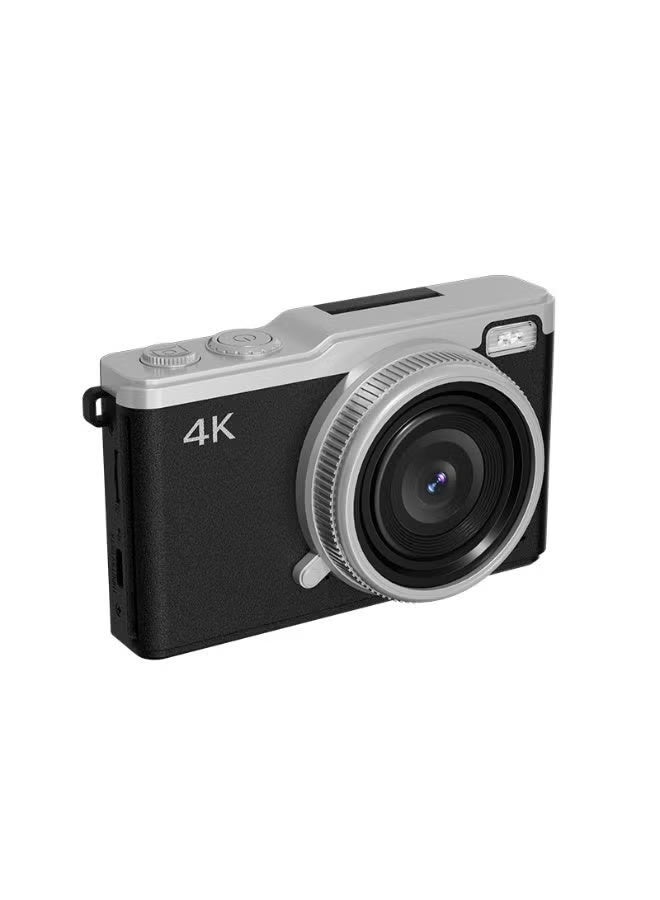 ZONBON 4K Digital Camera, 64MP Vlogging Cameras, 16X Autofocus Point and Shoot Digital Camera with 2.4in 180°Flip Screen, Compact Vlog Travel Camara with 64G TF Card for Photography, Black - Image 4