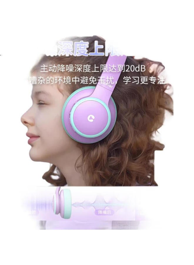 Tribit Xfree Go Kids Active Noise Cancelling Wireless Headphones For Immersive Learning, Educational Toy With Music And English Online Courses - Image 2