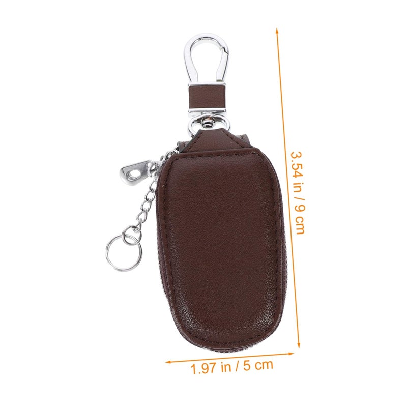 4 Pcs Zipper Car Key Organizer Pouch Stylish Design For Everyday Use - Image 3