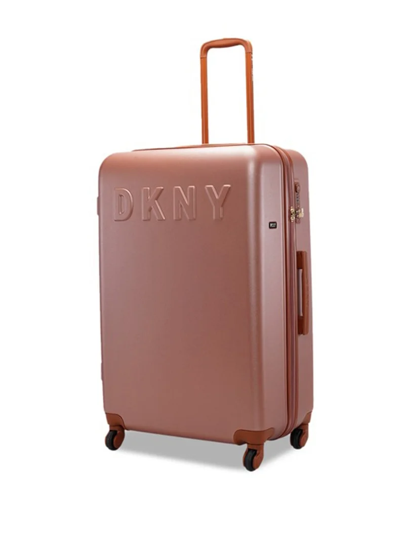 DKNY Dkny Promo Intl PM1 Hardside Luggage on Wheels for Unisex | Ultra Lightweight ABS on with Spinner Wheels 4 Color Prim Rose