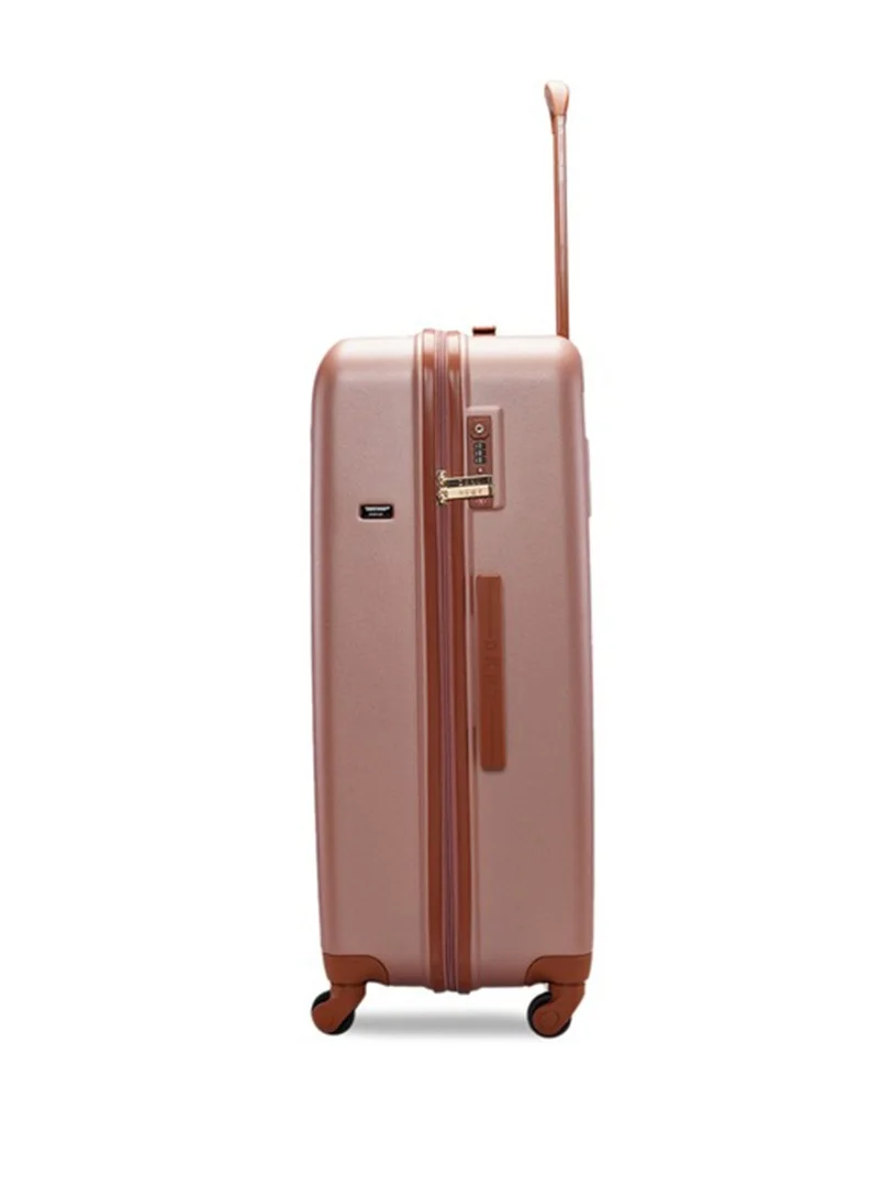 DKNY Dkny Promo Intl PM1 Hardside Luggage on Wheels for Unisex | Ultra Lightweight ABS on with Spinner Wheels 4 Color Prim Rose