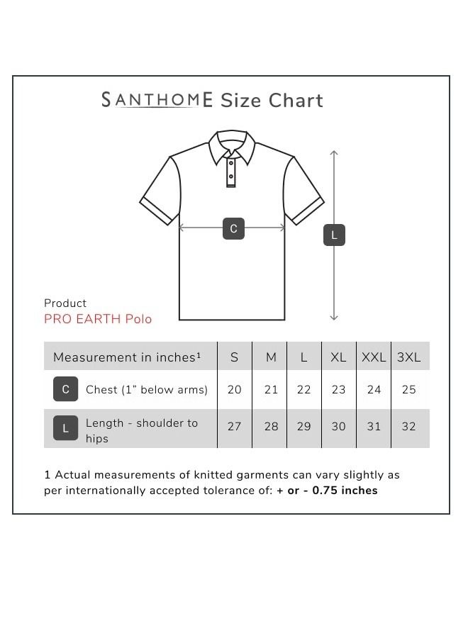 SANTHOME Polyester Blend Short Sleeve Polo Shirt  - Image 5