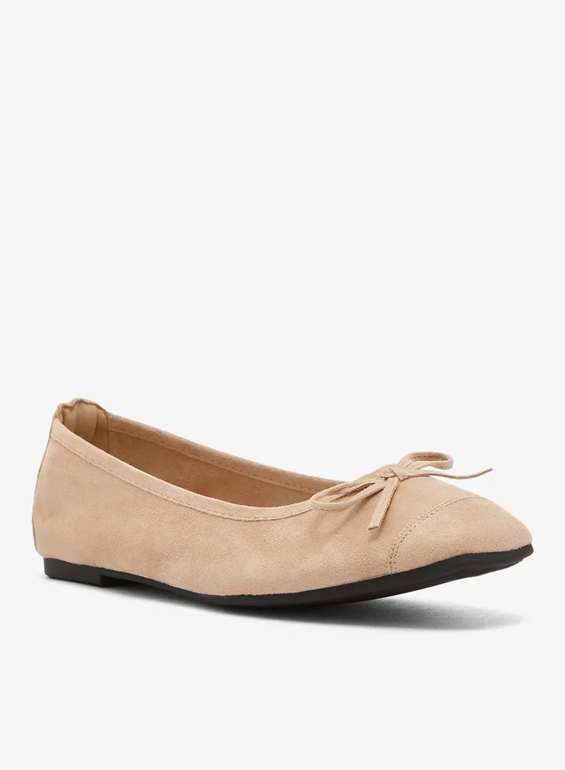 Ginger Classic Suede Ballet Flats