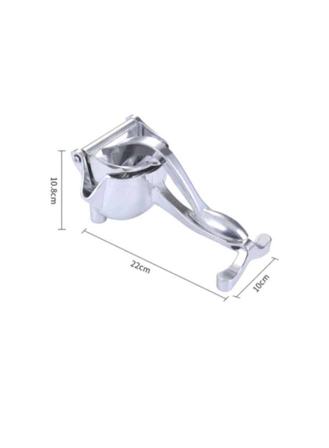 Dreamzon Triangle Diversion Nozzle Manual Fruit Juicer Silver - Image 2