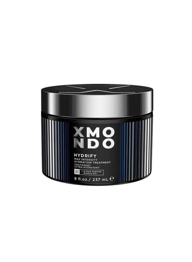 XMONDO XMONDO Hair Hydrify Max Intensity Hydration Treatment | Designed with Signature 6 Blend Oil Blend Formula, Hyaluronic Acid & Shea Butter to Hydrate and Retain Moisture in Hair Molecules, 8 Fl Oz  - Image 1