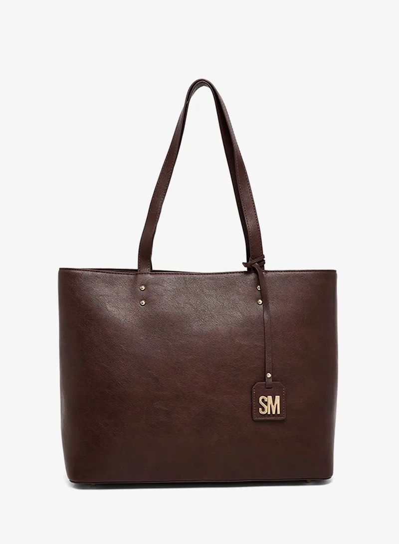 Steve Madden Textured Front Pocket Shoulder Bag