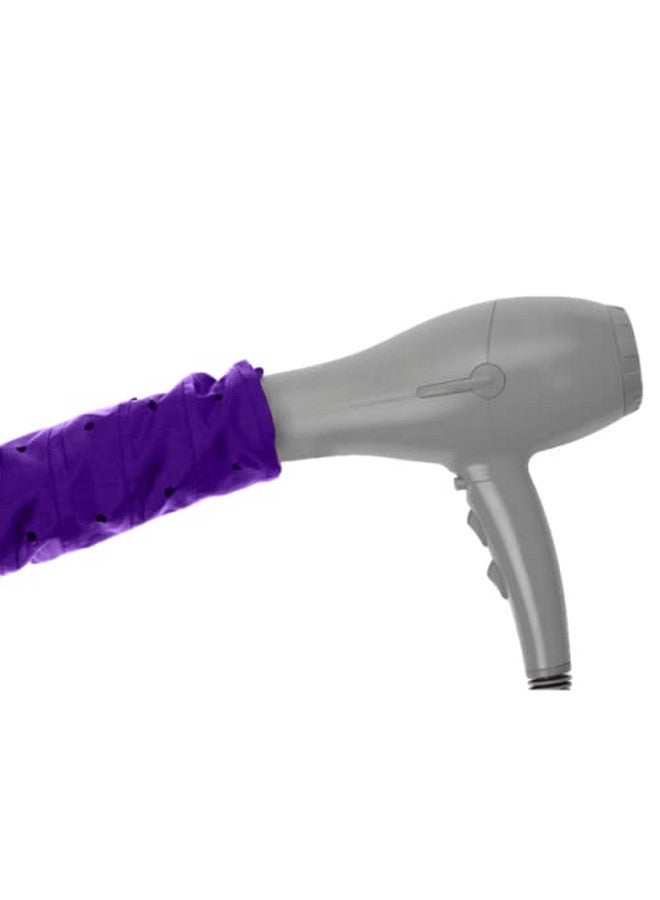 Glow By Daye Bonnet Hood Hair Dryer Attachment, At Home Hair Dryer Hood For Hand Held Hair Dryer, Extra-Large, Purple - Image 3