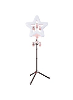 General RK52 Five-pointed Star Colorful Live Light LED Light Three-machine Photography Light Remote Control Photo Touch Multi-function-Color:1.8 M Anti-folding Tripod  - Image 4