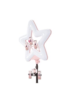General RK52 Five-pointed Star Colorful Live Light LED Light Three-machine Photography Light Remote Control Photo Touch Multi-function-Color:1.8 M Anti-folding Tripod  - Image 3
