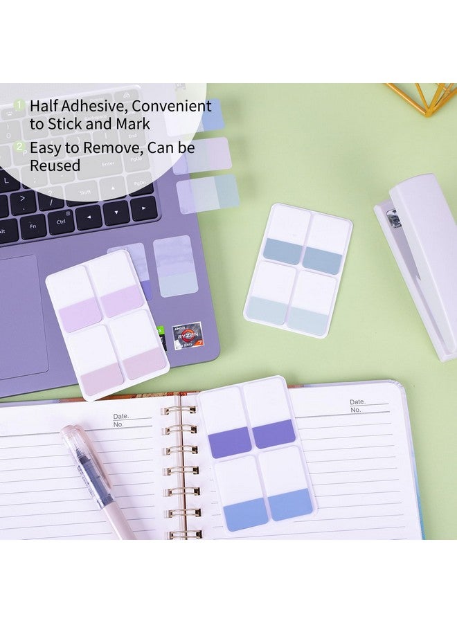 EOOUT 480 Pieces Sticky Tabs, Writable And Repositionable Filing Tabs Flags For Documents Notebooks Classification Aesthetic Office School Supplies  - Image 4