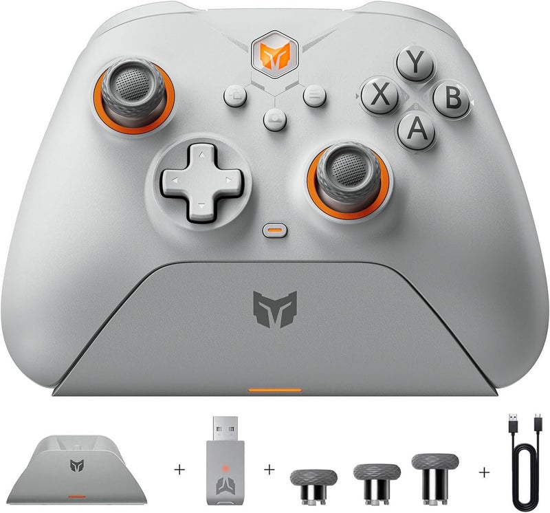 BIGBIG WON Wireless Controllers, Gale Hall PC Controllers Motion Control, Hall Joysticks&Triggers, 3 Pairs of Thumbsticks, PC App Game Controllers for Switch/PC/iOS/Android Wireless Gaming Controller - Image 1