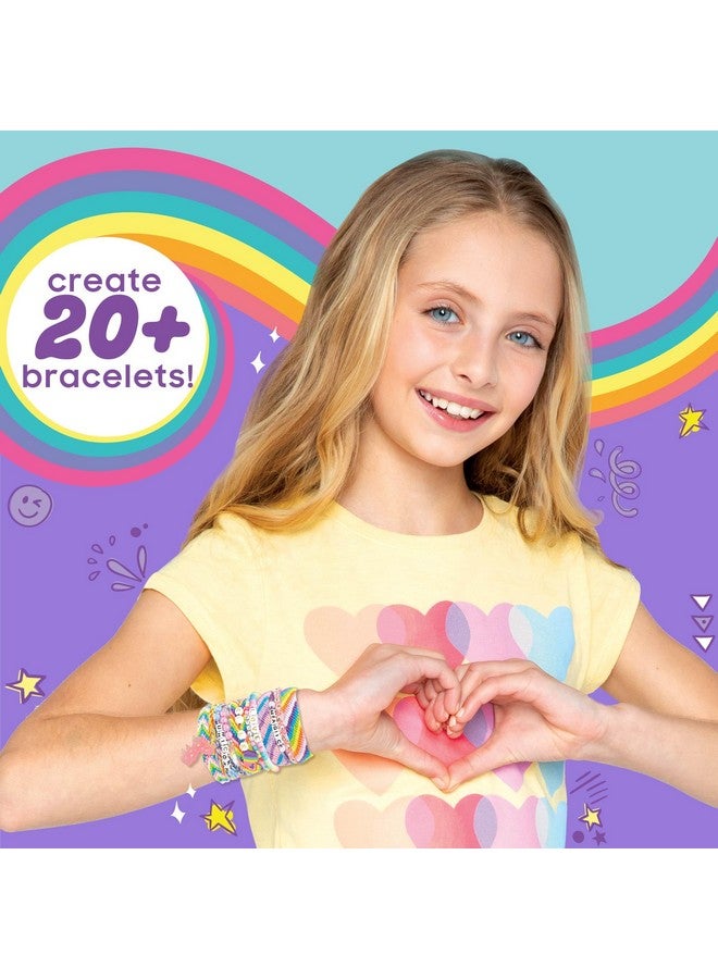 جاست ماي ستايل أساور الصداقة بتصميم يونيكورن من مجموعة هورايزون الأمريكية، اصنع أكثر من 20 سوارًا، تتضمن المجموعة أكثر من 1300 حبة، خرز ABC، خرز معدني، حافظة تخزين بتصميم يونيكورن، والمزيد - Image 5