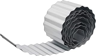 NS N-S Landscape Edging Board,Antirust Metal Garden Edging Fence for Vegetable,Flower Beds, DIY Patios and Lawns Edging  - Image 1