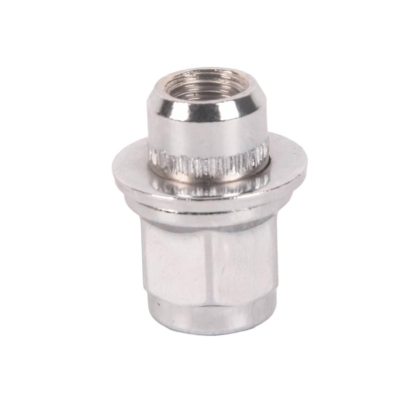 مجموعة من 20 صامولة عجلة كروم M12x1.5 لمقعد مغناطيسي عجلة لكزس سايون تويوتا كامري مع غسالة - Image 4