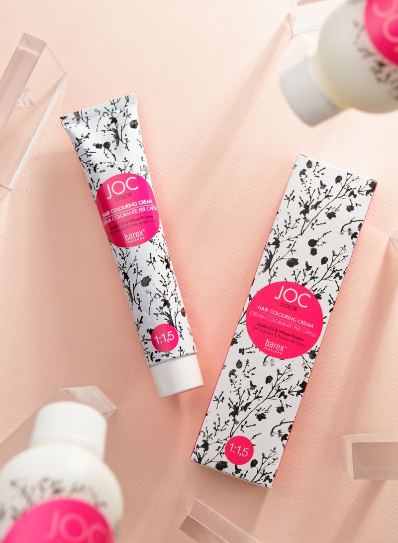 Barex Italiana JOC Color - Hair Colouring Cream 100 ML | 0.7 Corrector Purple - Image 2