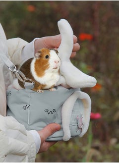 SYOSI Outdoor Portable Pouch Hamster Travel Bag Small Animal Carrier Sugar Glider Hamster Squirrel Small Animal Outgoing Bag  - Image 5