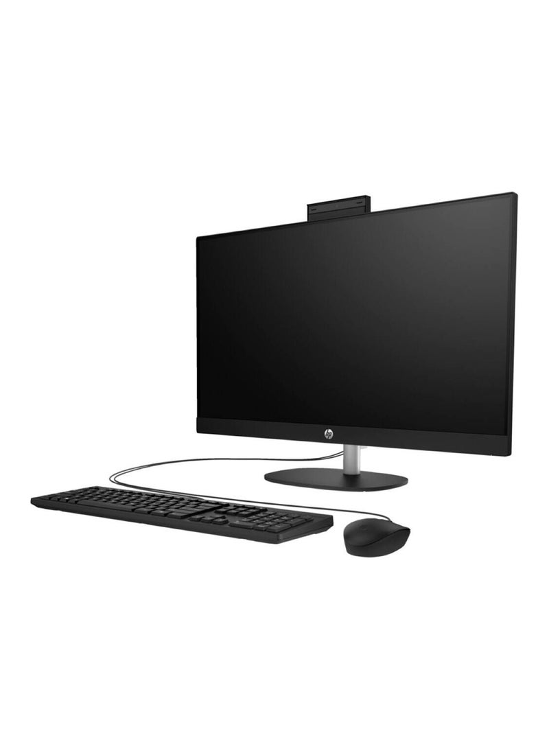 HP شاشة FHD IPS بحجم 27 بوصة الكل في واحد، معالج Intel® Core™ i7 1355U من الجيل الثالث عشر، رسومات Iris® X، 8 جيجابايت ذاكرة DDR4، 512 جيجابايت NVMe SSD، FreeDOS، حزمة كمبيوتر، Jet 27-cr0086nh | 91H75EA - Image 3