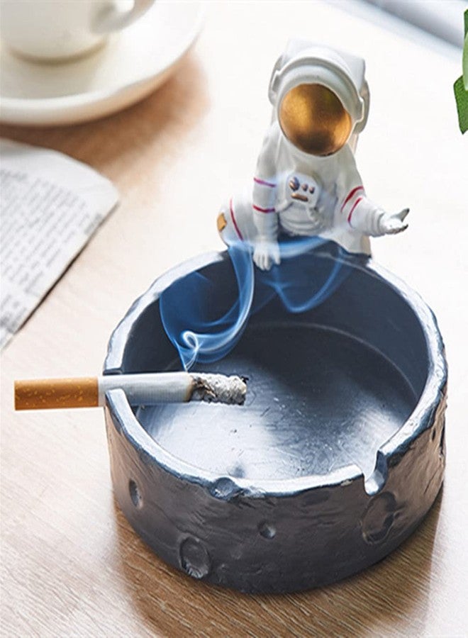 WCJL Astronaut ashtray，Cigar Ashtray，Decorative Modern Ashtray for Home Office Indoor Outdoor Patio Use - Image 5