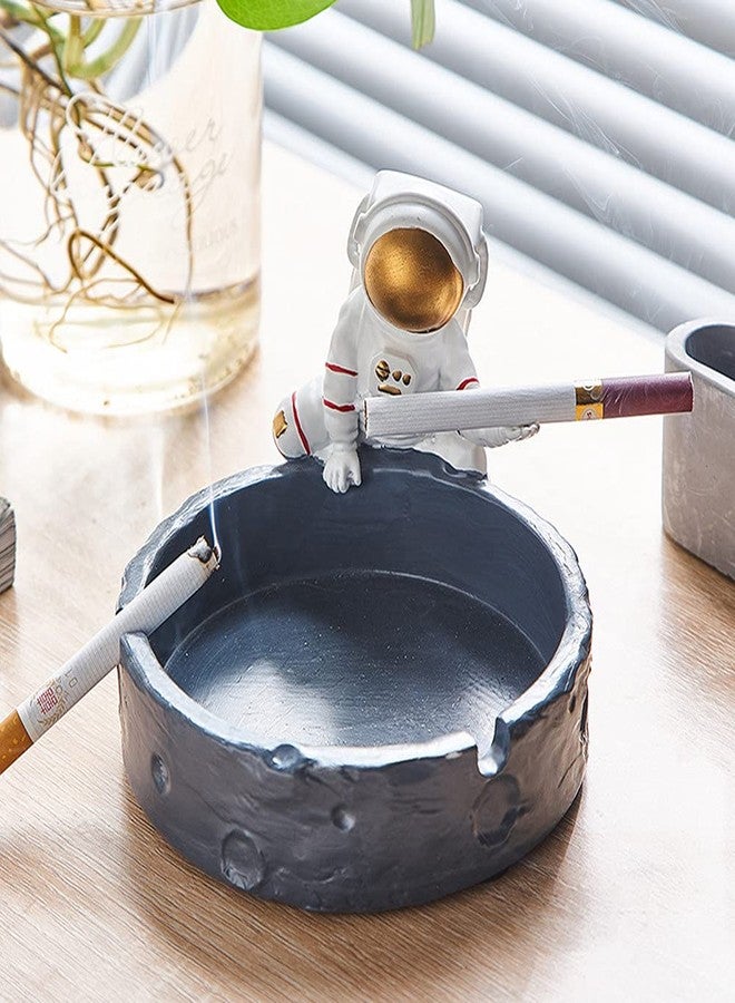 WCJL Astronaut ashtray，Cigar Ashtray，Decorative Modern Ashtray for Home Office Indoor Outdoor Patio Use - Image 4
