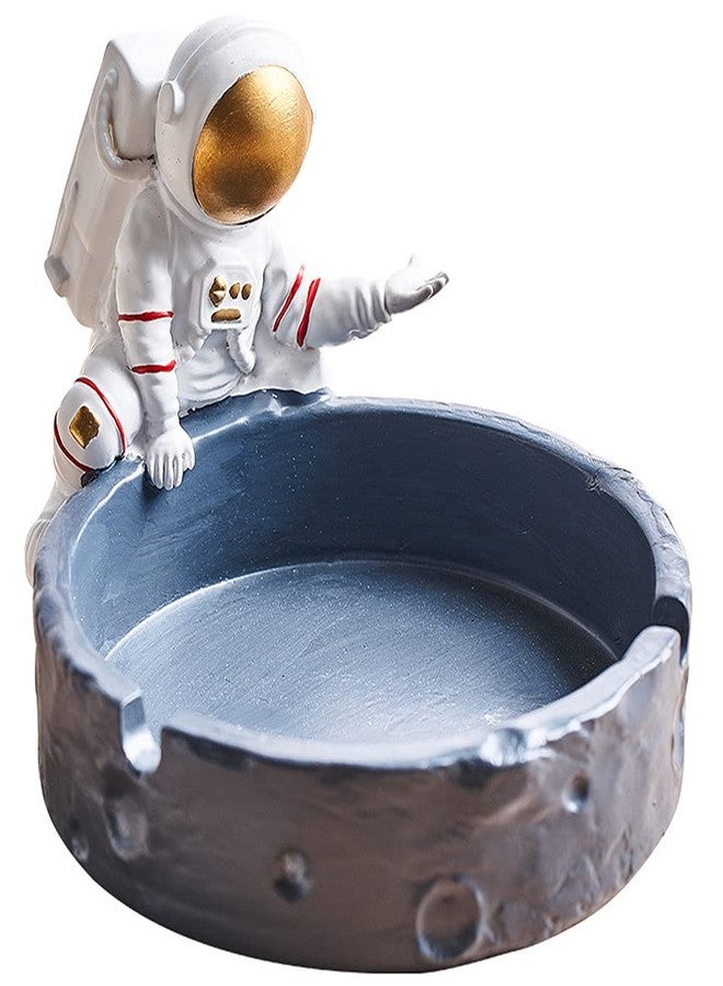 WCJL Astronaut ashtray，Cigar Ashtray，Decorative Modern Ashtray for Home Office Indoor Outdoor Patio Use - Image 1